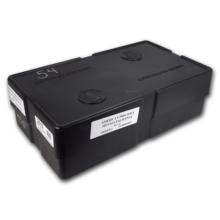 5000Coin 1/10 oz Gold American Eagle Monster Box (Empty, Black) Official Mint Monster Boxes